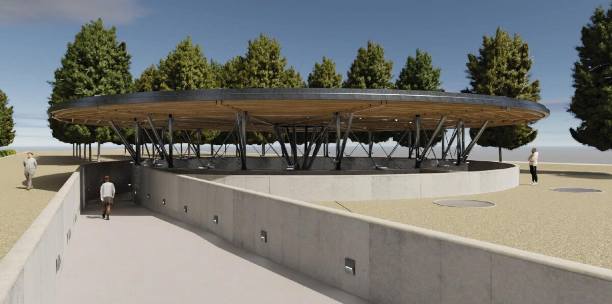 Φωτορεαλιστική απεικόνιση της πρόσβασης. Πηγή εικόνας: ΥΠΠΟ.