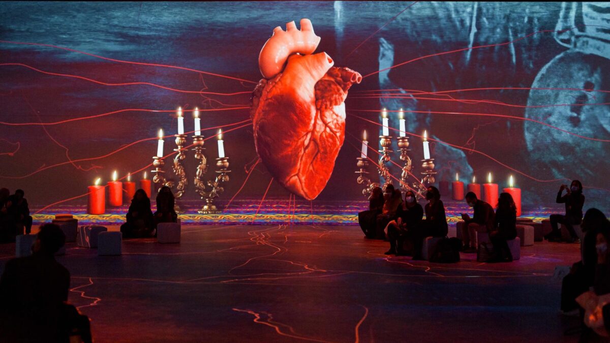 Άποψη της έκθεσης. Πηγή εικόνας: ΑΠΕ-ΜΠΕ.