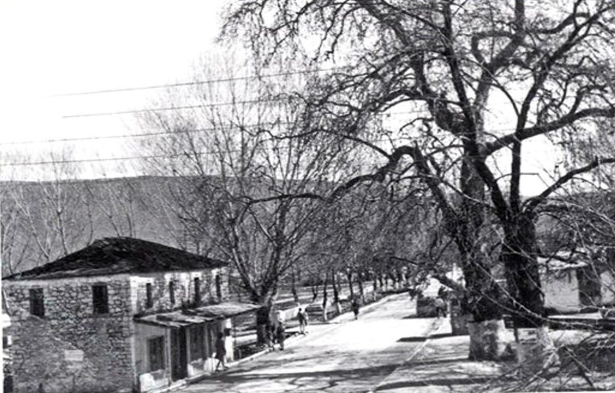 Χάνι Κατσικά. Από το αρχείο της οικογένειας Θεοφάνη Βαρτζιώτη του Γεωργίου. Πηγή εικόνας: Φώτιος Βράκας.