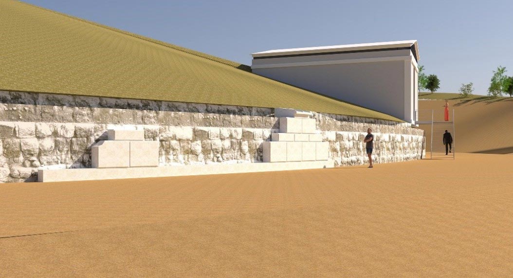 Τύμβος Καστά: συνεχίζονται οι εργασίες αποκατάστασης και ανάδειξης