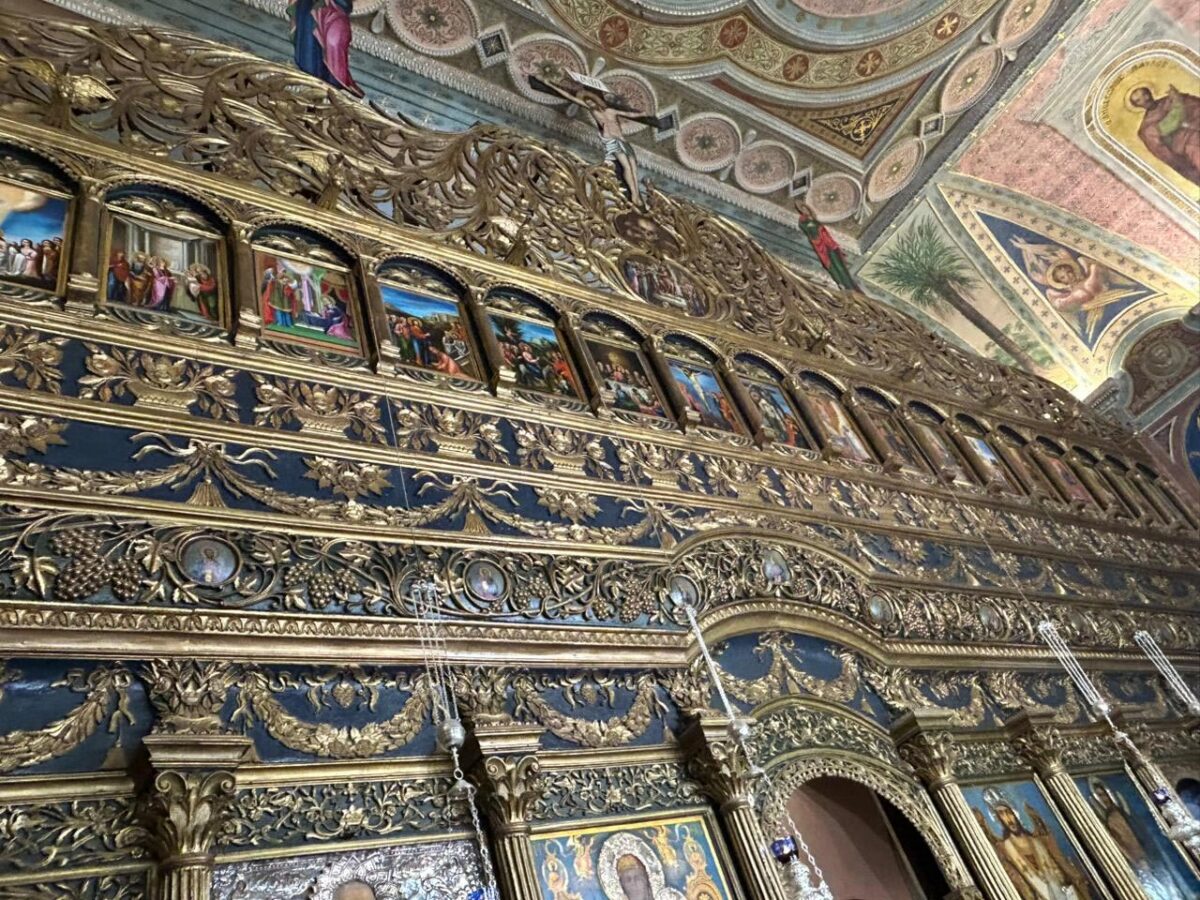 Το αποκατεστημένο και συντηρημένο τέμπλο του Αγίου Νικολάου. Πηγή εικόνας: ΥΠΠΟ.