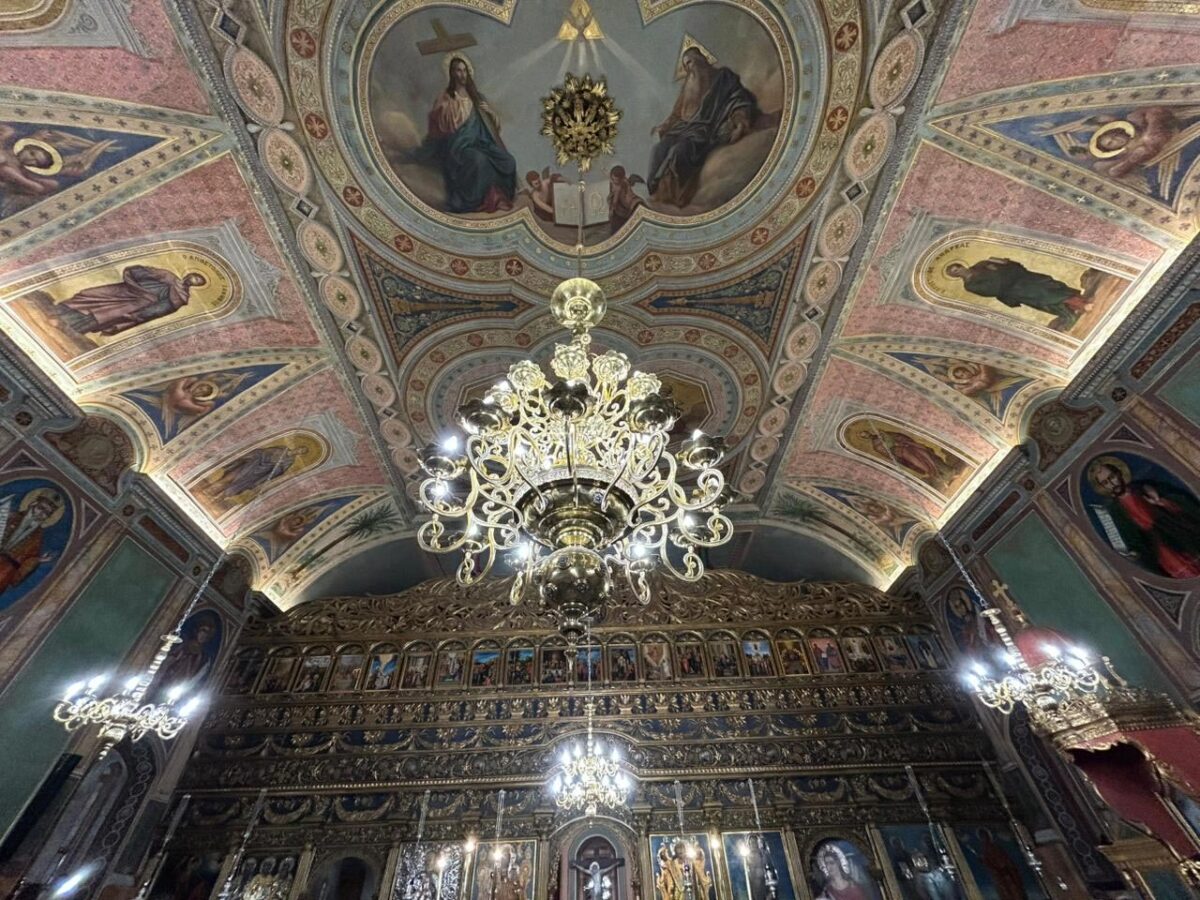 Το έργο της συντήρησης «αποκάλυψε» την Ουρανία, στον ναό Αγίου Νικολάου. Πηγή εικόνας: ΥΠΠΟ.