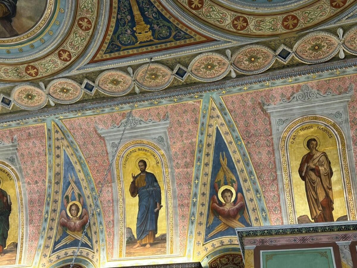 Το εσωτερικό του ναού του Αγίου Νικολάου στο Ναύπλιο. Πηγή εικόνας: ΥΠΠΟ.