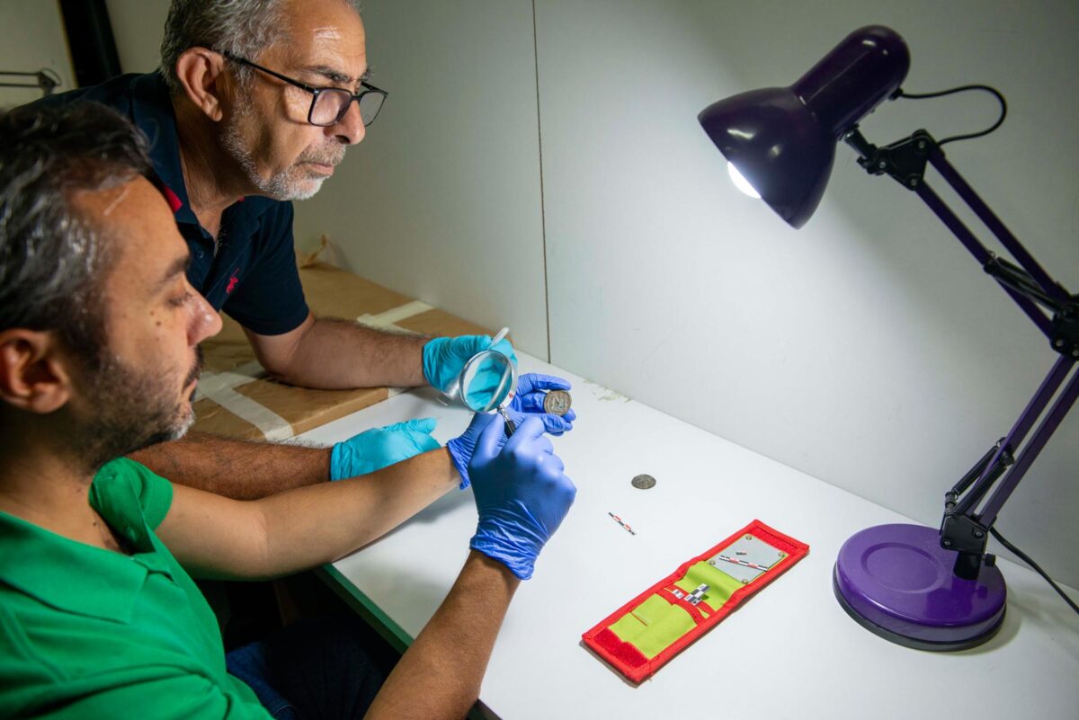 Τα νομίσματα εντάχθηκαν στη μόνιμη συλλογή του Κυπριακού Μουσείου και έχει ήδη αρχίσει η διαδικασία καταγραφής, ψηφιοποίησης και συντήρησής τους. Πηγή εικόνας: Υφυπουργείο Πολιτισμού Κύπρου.