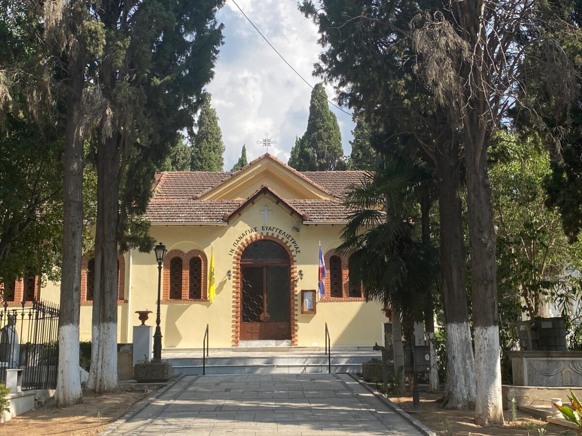 Το κοιμητήριο της Ευαγγελίστριας ιδρύθηκε το 1875, σε μια περίοδο μεταρρυθμίσεων της Οθωμανικής Αυτοκρατορίας. Πηγή εικόνας: ΑΠΕ-ΜΠΕ.