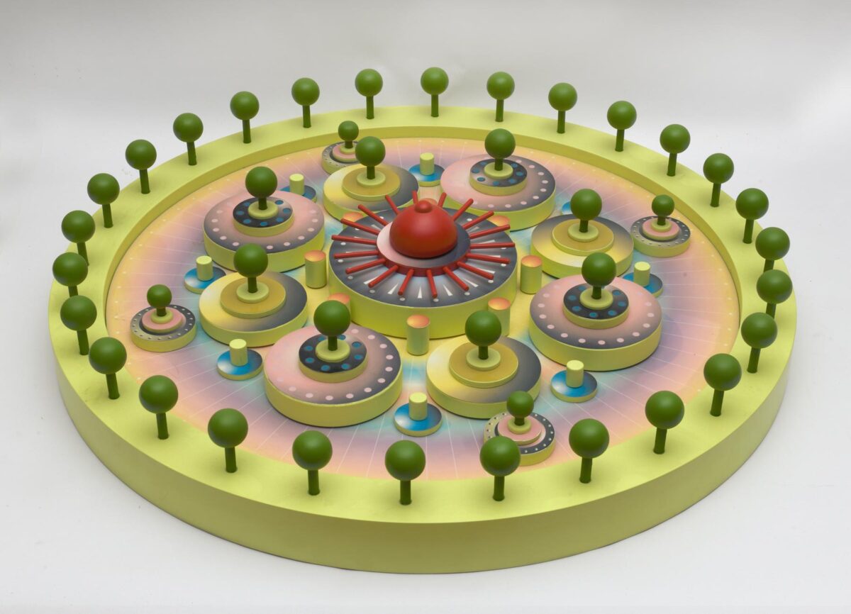 Alberto Biagetti, «Flying Mandala», 2005, Ιταλία. Πηγή εικόνας: Μουσείο Μπενάκη.