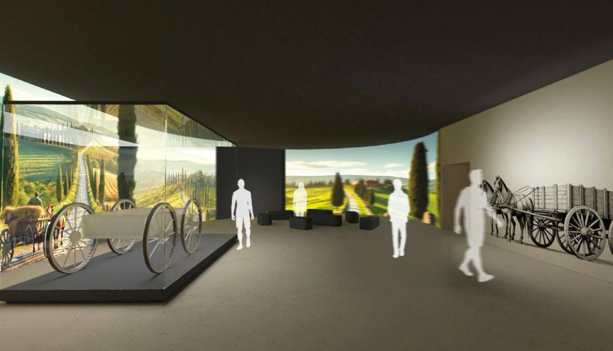 Φωτορεαλιστική απεικόνιση. Χώρος διάδρασης. Πηγή εικόνας: ΥΠΠΟ.