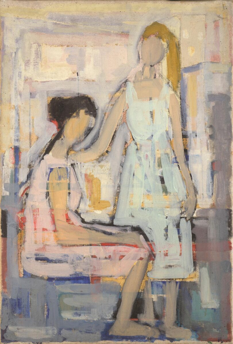 Χρύσα Ρωμανού, «Σπουδή», 1954. Ιδιωτική συλλογή.