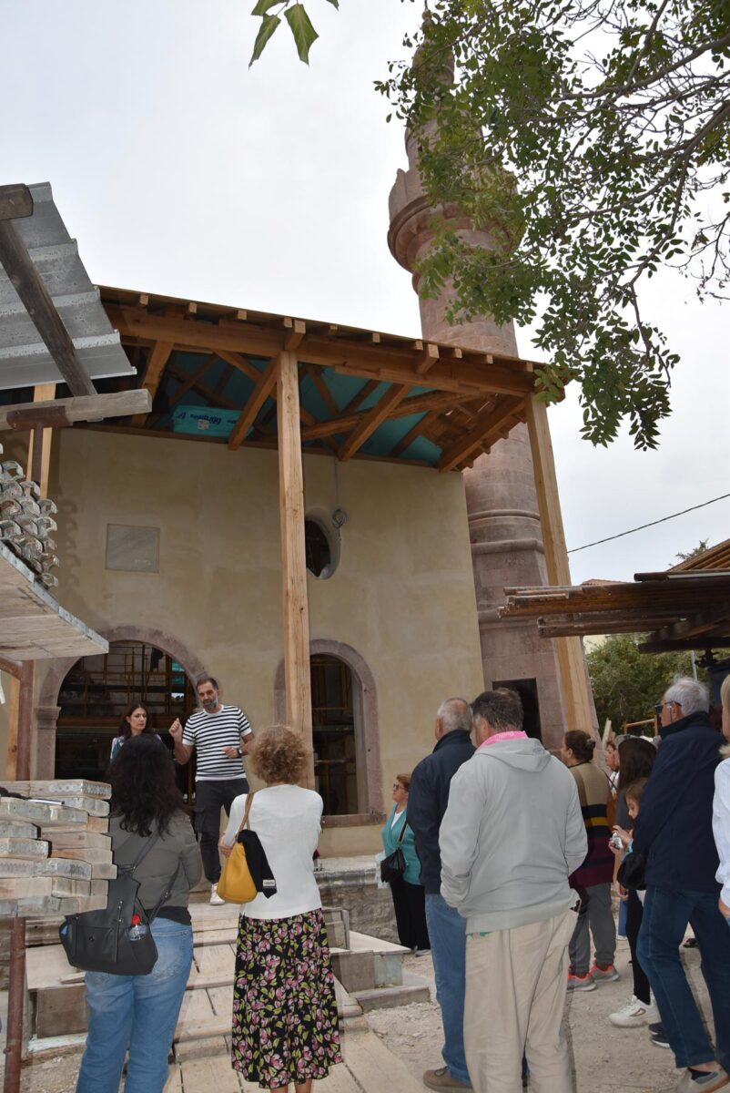 Το έργο και η μέχρι τώρα πορεία του παρουσιάστηκε την Κυριακή 28 Σεπτεμβρίου κατά τον εορτασμό των Ευρωπαϊκών Ημερών Πολιτιστικής Κληρονομιάς. Πηγή εικόνας: ΑΠΕ-ΜΠΕ. Φωτ.: Στρατής Μπαλάσκας.