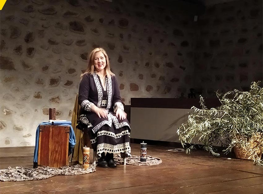 Παραμύθια και ιστορίες με τη Σάσα Βούλγαρη στη Σπάρτη