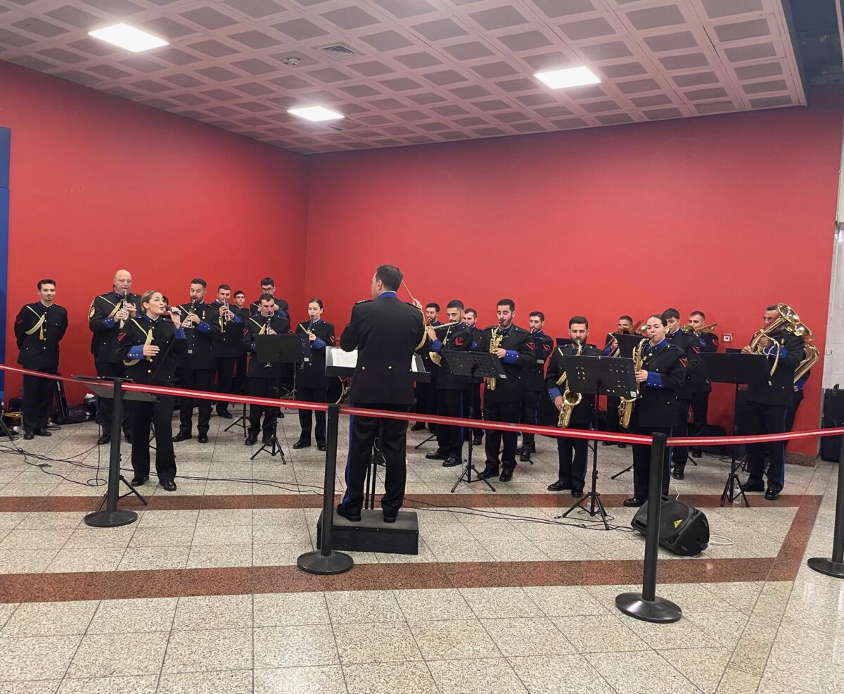 H Μπάντα του Πολεμικού Ναυτικού.