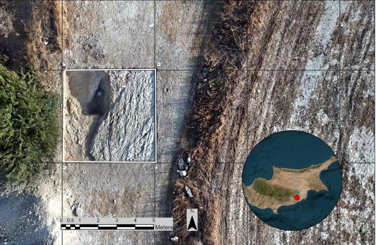 Άποψη της ανασκαφής στη θέση Μενόγεια-Λίμνες, 2025. Πηγή εικόνας: Τμήμα Αρχαιοτήτων Κύπρου (φωτ.: Χαράλαμπος Λουκά).