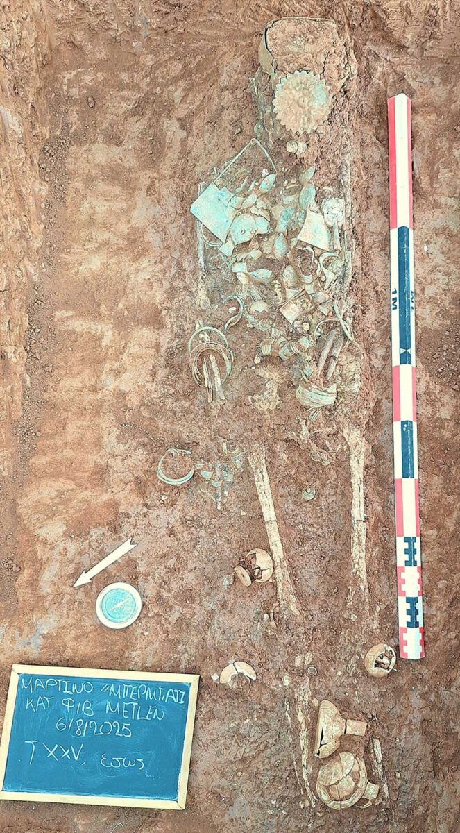 Εντυπωσιακές ταφές των αρχαϊκών χρόνων στη Φθιώτιδα 