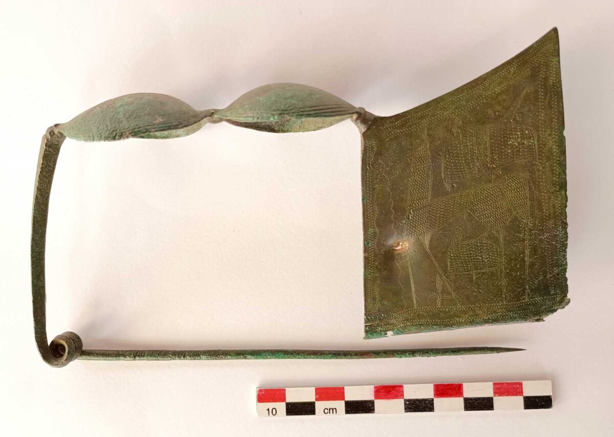 Υπερμεγέθης πόρπη. Πηγή εικόνας: ΥΠΠΟ.