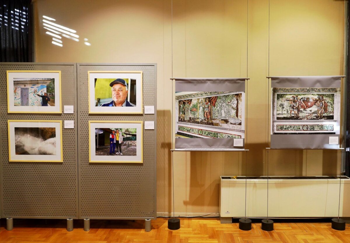 Άποψη της έκθεσης. Πηγή: ΑΠΕ-ΜΠΕ. Φωτ.: Π. Γαβριηλίδης.