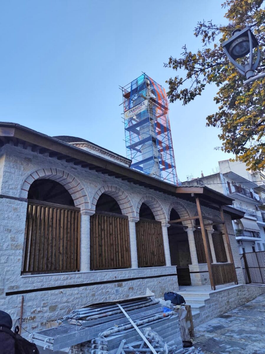 Το τζαμί της Καλούτσιανης. Πηγή εικόνας: ΥΠΠΟ.