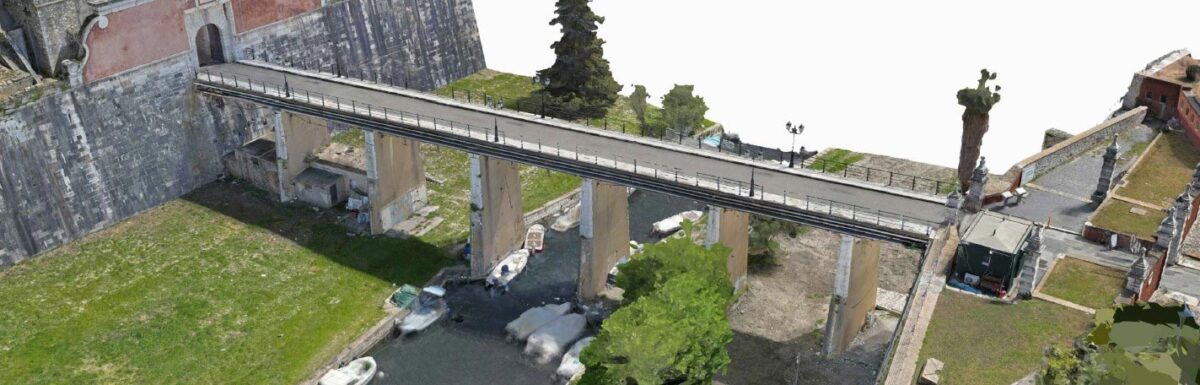 Άποψη της παθολογίας της γέφυρας. Πηγή εικόνας: ΥΠΠΟ.