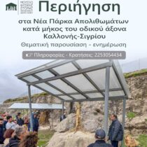 Περιήγηση στα Νέα Πάρκα Απολιθωμάτων της Λέσβου