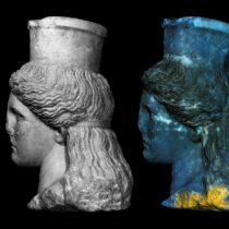 Ανάδειξη της πολυχρωμίας του ταφικού μνημείου του Τύμβου Καστά