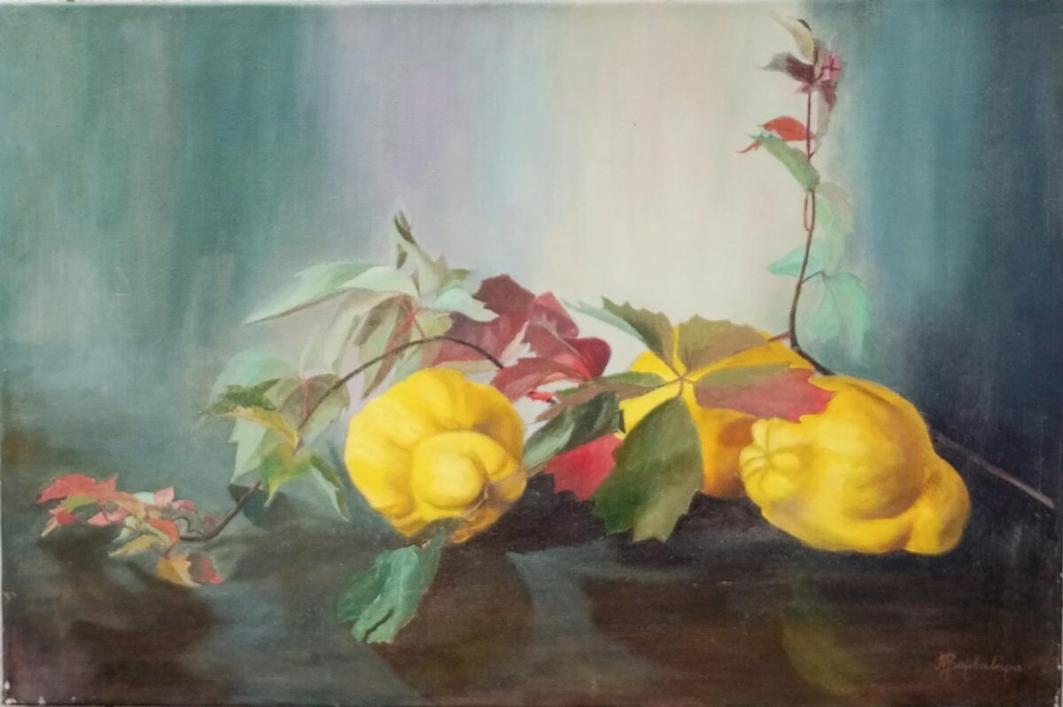 Μάγδα Βαμβατήρα, «Φθινόπωρο», 40,3x60,3 εκ. 