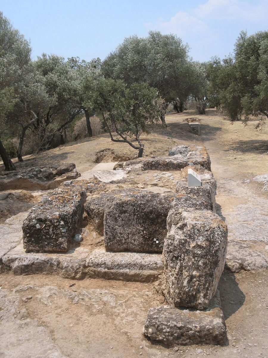 Ανατολικό άκρο Διατειχίσματος. Πηγή εικόνας: ΥΠΠΟ.