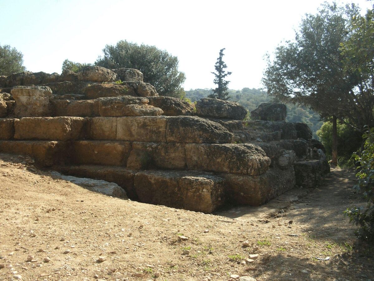 Το βορειοδυτικό άκρο του Διατειχίσματος. Πηγή εικόνας: ΥΠΠΟ.