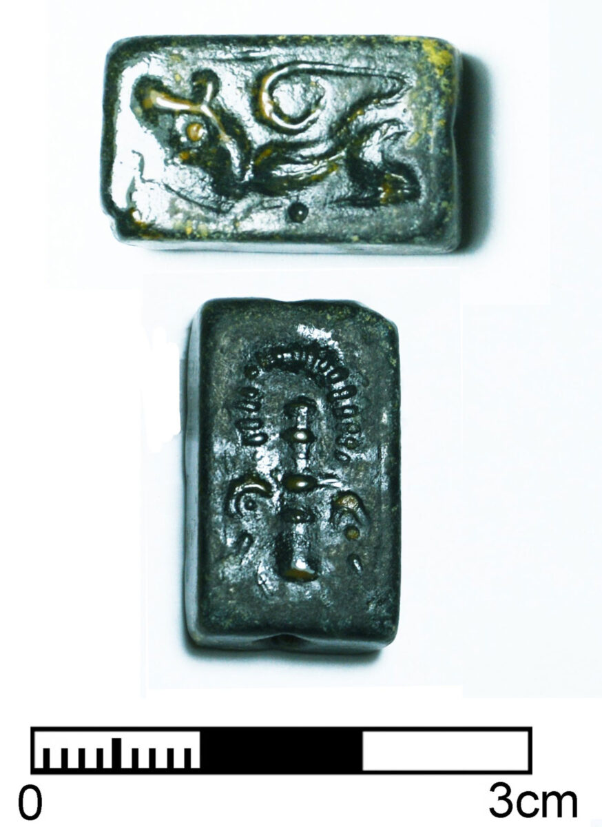 Κυπριακός σφραγιδόλιθος. Πηγή εικόνας: Τμήμα Αρχαιοτήτων Κύπρου.