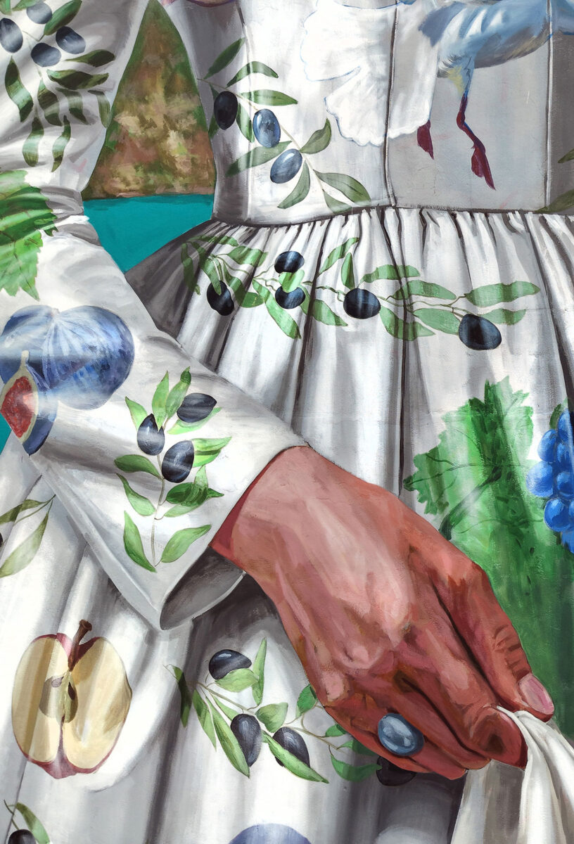 «Καλαμάτα», τοιχογραφία του Κλεομένη Κωστόπουλου (KLE). Πηγή εικόνας: Κ. Κωστόπουλος.