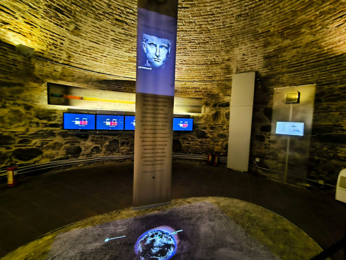 Άποψη της ανανεωμένης έκθεσης του Λευκού Πύργου. Πηγή εικόνας: Μουσείο Βυζαντινού Πολιτισμού.