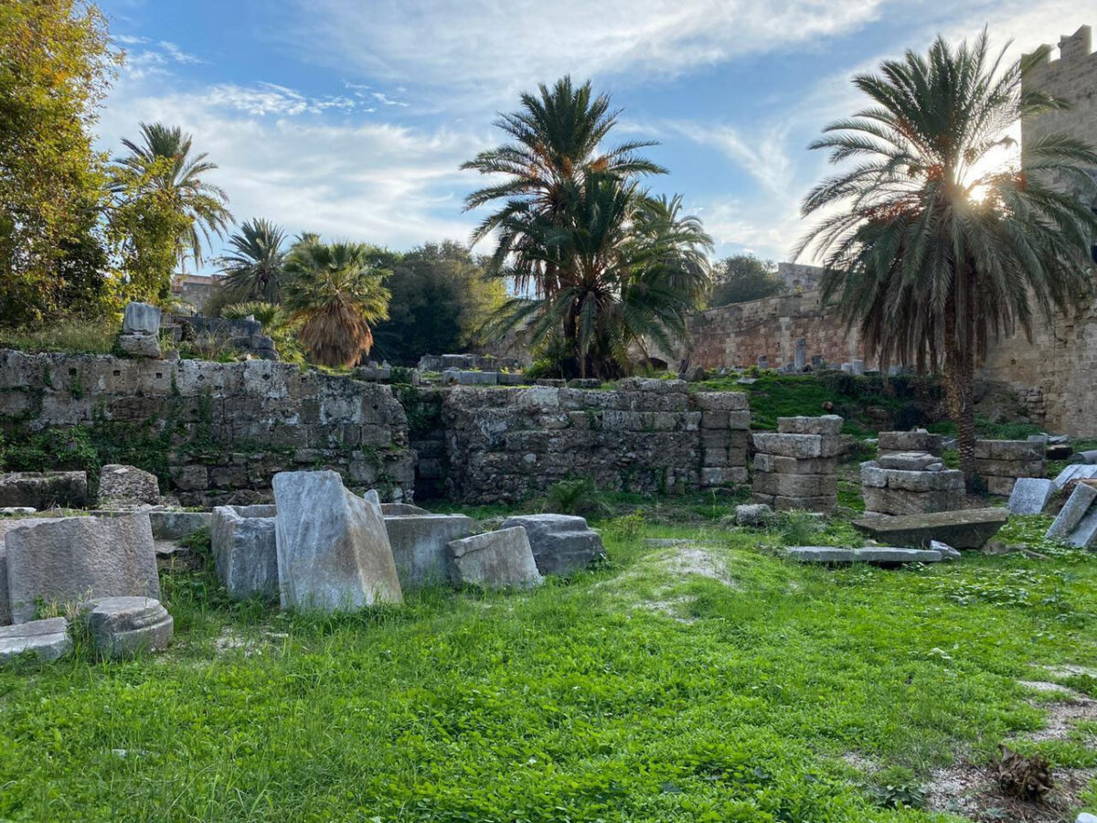 Ο χώρος της Περβόλας, όπως είναι σήμερα. Πηγή εικόνας: ΥΠΠΟ.