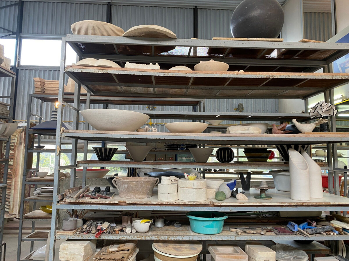 Από το εργαστήριο της Ελένης Βερναδάκη. Πηγή εικόνας: ΥΠΠΟ.