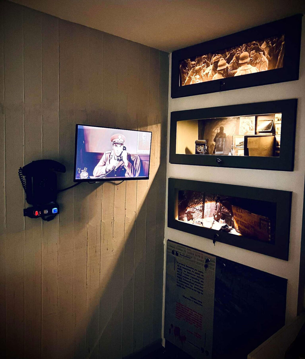 Στο Κέντρο Μνήμης Μπέλλες Β' Π.Π. Πηγή εικόνας: ΑΠΕ-ΜΠΕ / Παναγιώτης Σαββίδης.