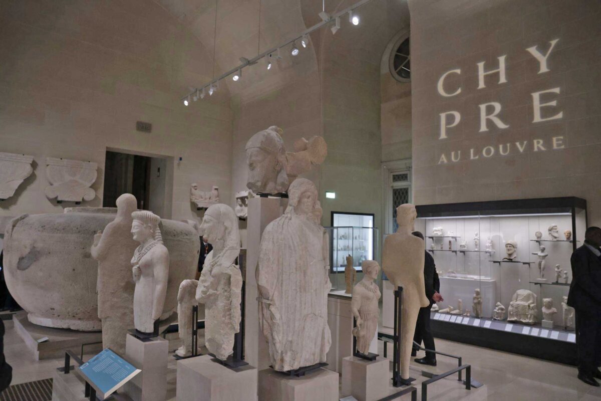 Άποψη της έκθεσης. Πηγή εικόνας: Υφυπουργείο Πολιτισμού Κύπρου.