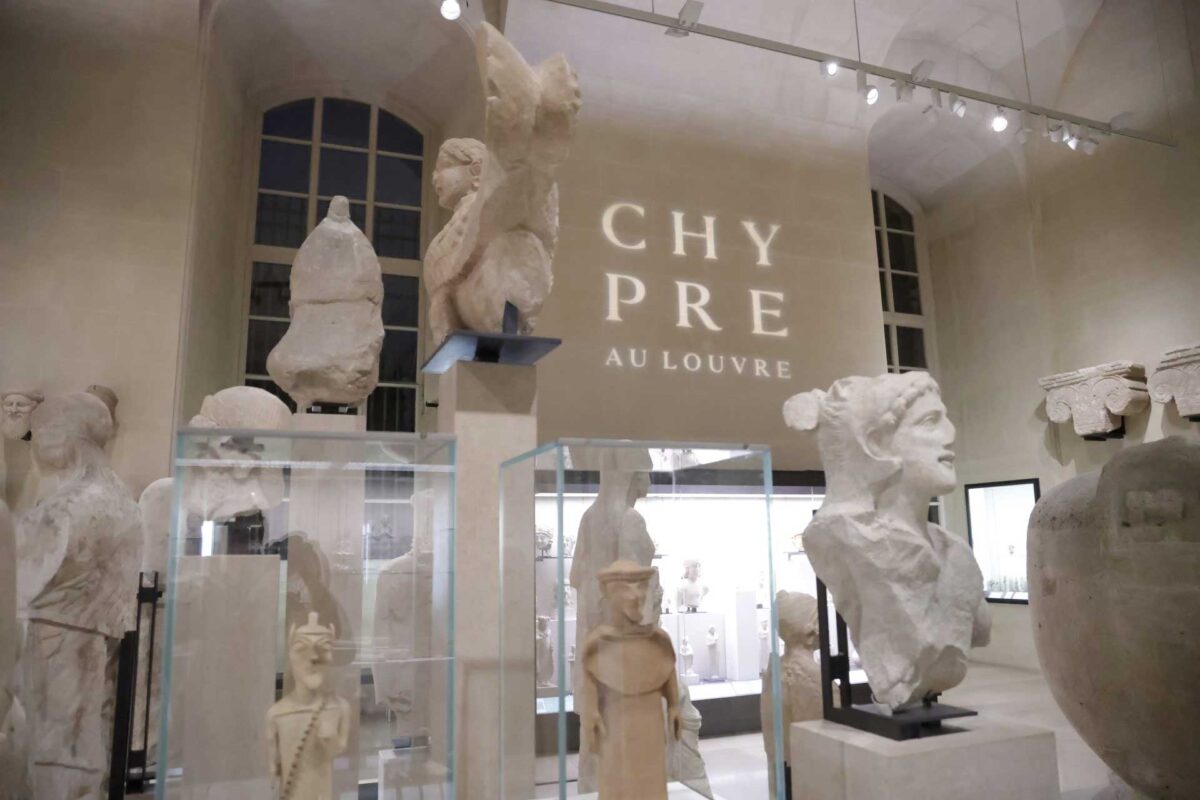 Άποψη της έκθεσης. Πηγή εικόνας: Υφυπουργείο Πολιτισμού Κύπρου.