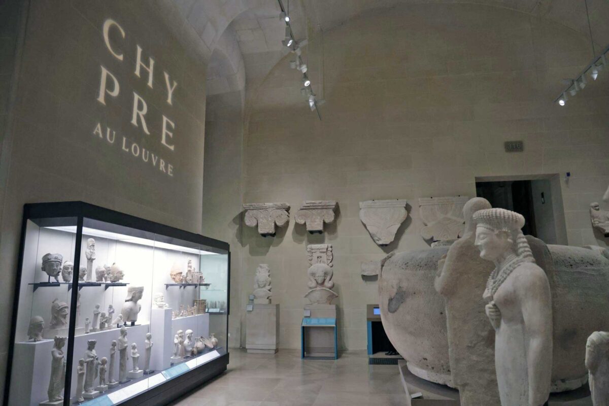 Άποψη της έκθεσης. Πηγή εικόνας: Υφυπουργείο Πολιτισμού Κύπρου.