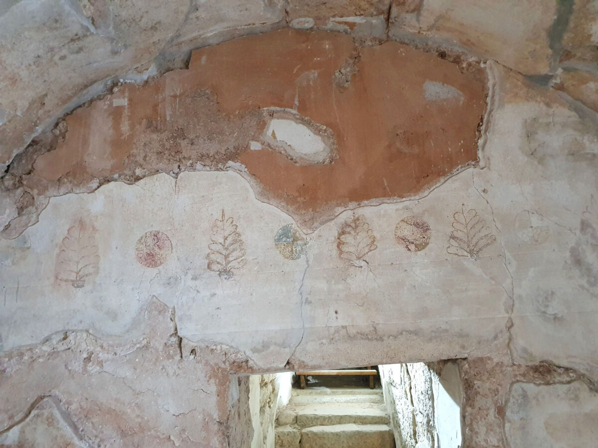 Ο ελληνιστικός τάφος της οδού Τροίας στη Δράμα. Πηγή εικόνας: ΑΠΕ-ΜΠΕ.