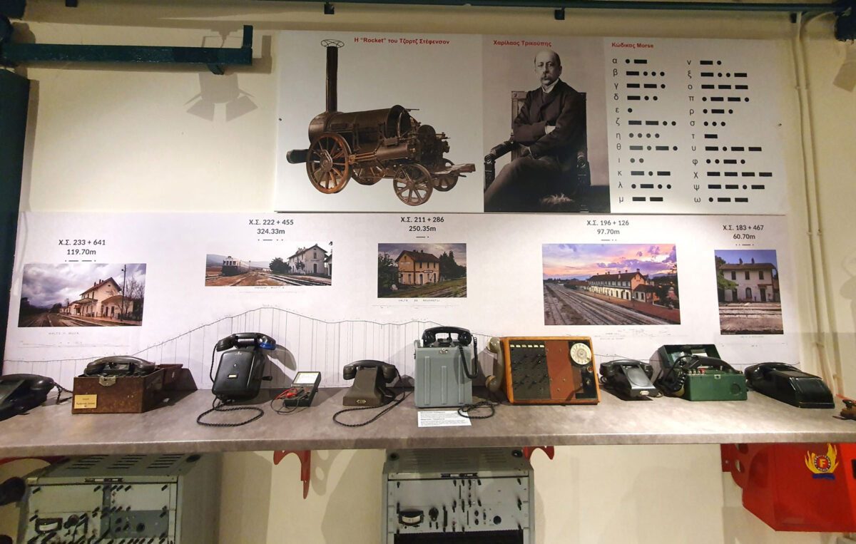 Στο «Μουσείο Τραίνων» της Δράμας. Πηγή εικόνας: ΑΠΕ-ΜΠΕ. 