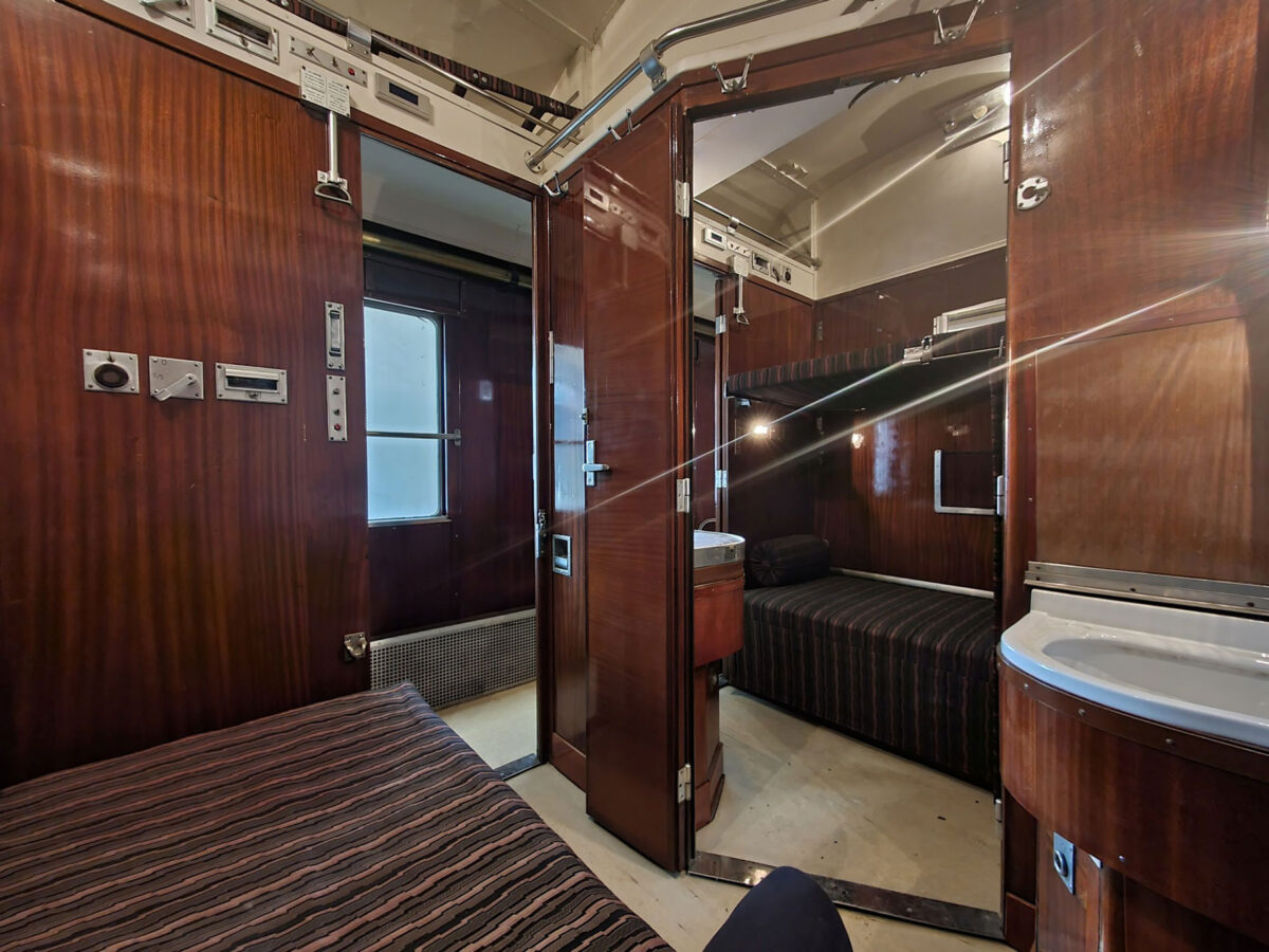 Στο «Μουσείο Τραίνων» της Δράμας. Πηγή εικόνας: ΑΠΕ-ΜΠΕ. 