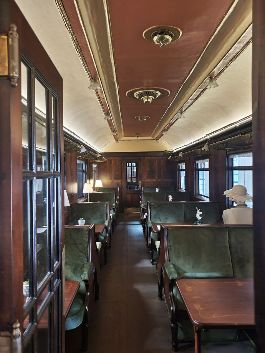 Στο «Μουσείο Τραίνων» της Δράμας. Πηγή εικόνας: ΑΠΕ-ΜΠΕ. 