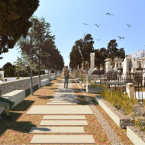 Ερμούπολη: ανάδειξη ταφικών μνημείων στο κοιμητήριο Αγίου Γεωργίου