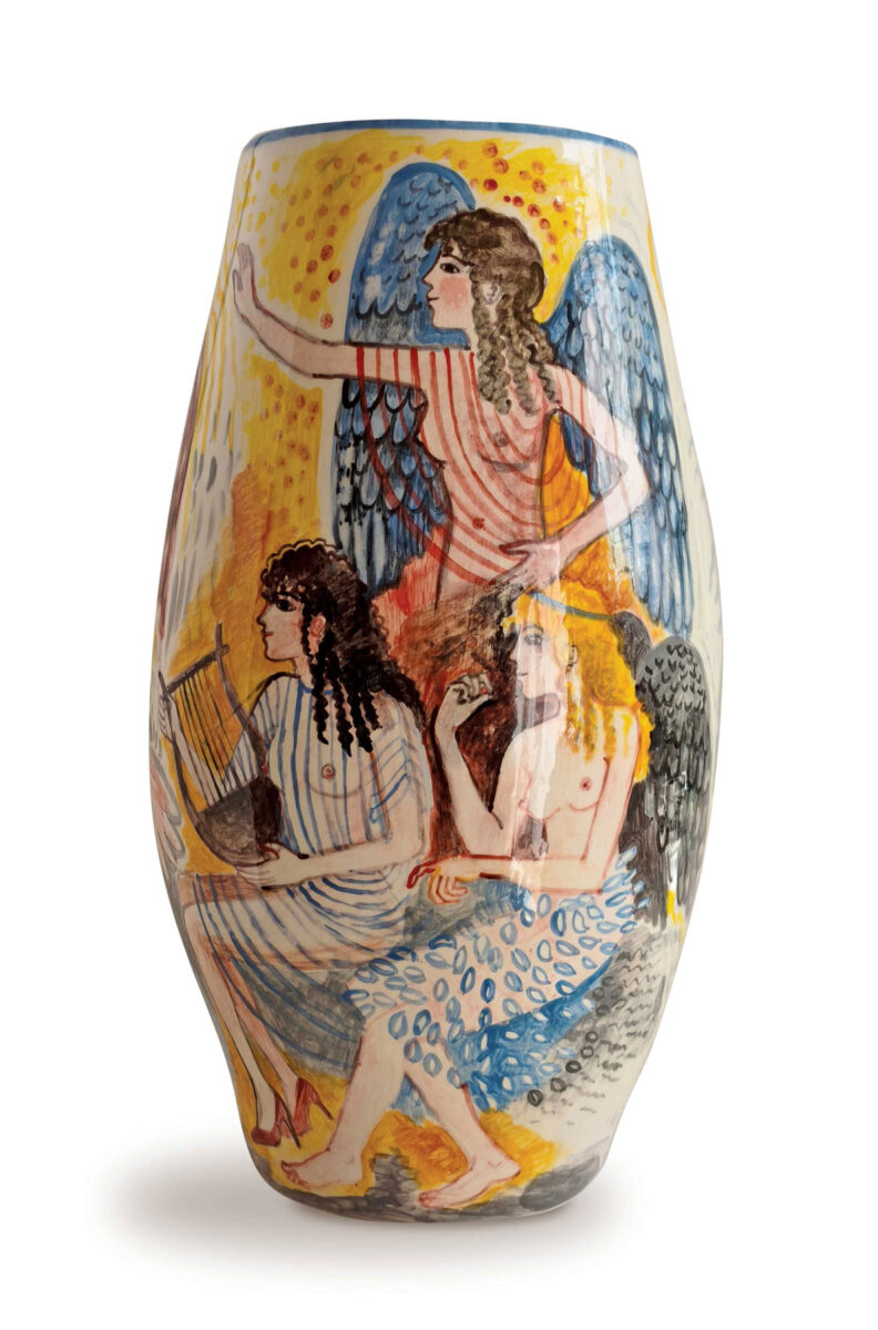 Έργο της Κάτιας Βαρβάκη από την έκθεση «Έρως και Ψυχή». Πηγή εικόνας: Εθνικό Αρχαιολογικό Μουσείο.