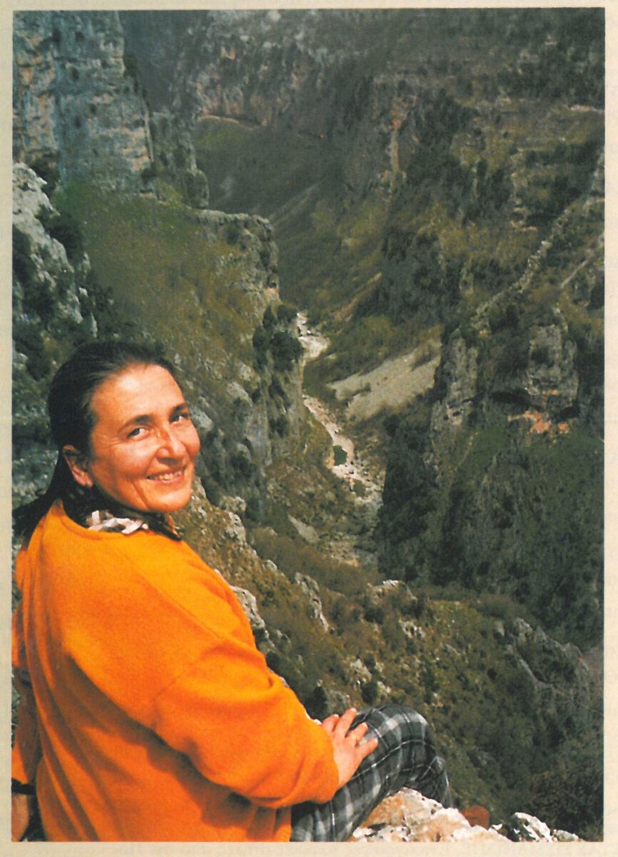 Η Ιουλία Βοκοτοπούλου. Πηγή εικόνας: Εφορεία Αρχαιοτήτων Ιωαννίνων.