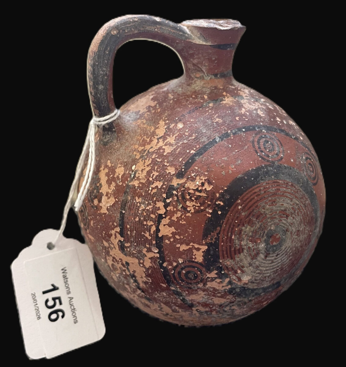 Η πρόχους που θα επιστρέψει στην Κύπρο. Πηγή εικόνας: Υφυπουργείο Πολιτισμού Κύπρου.