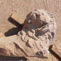 Μαρμάρινος λέοντας ήρθε στο φως στους Φιλίππους