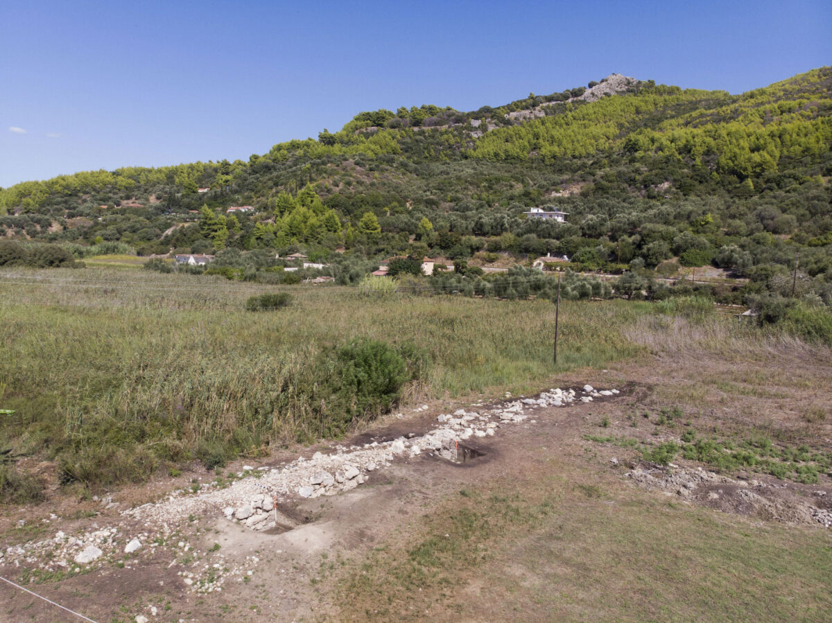 Ο αρχαιολογικός χώρος στο Κλειδί Σαμικού. Πηγή εικόνας: ΥΠΠΟ.