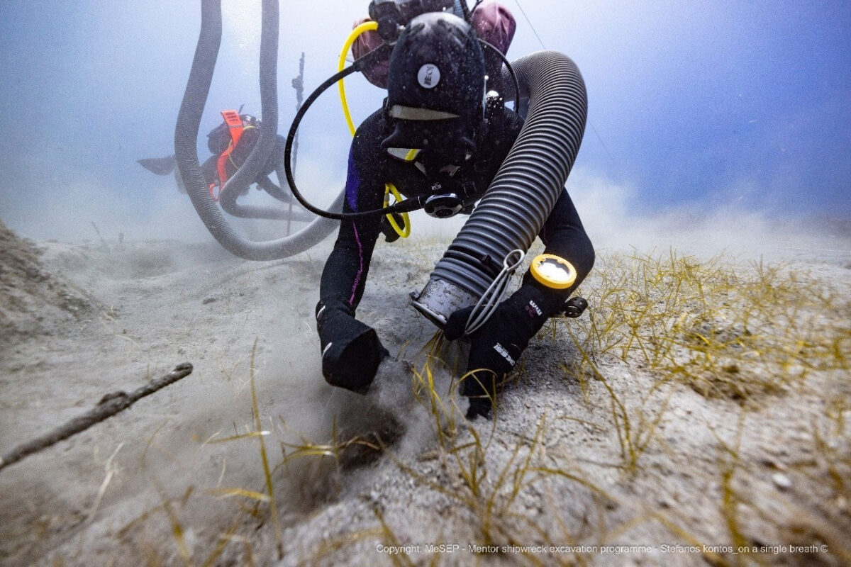 Εικ. 3: Ανασκαφή της τομής 1-2025. © Στ. Κόντος. Πηγή εικόνας: ΥΠΠΟ.