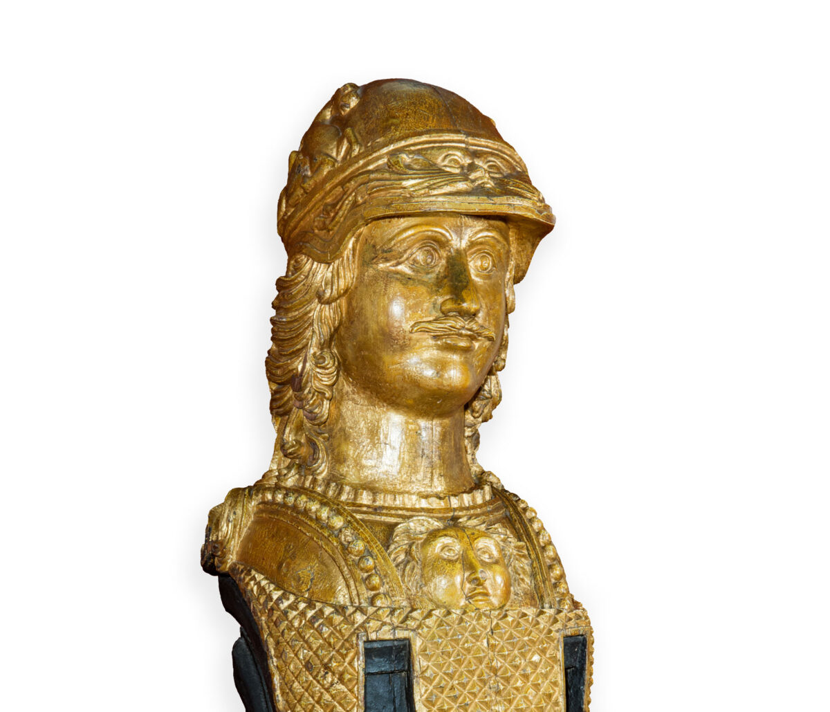 Ακρόπρωρο από το πλοίο «Άρης» του Ανδρέα Μιαούλη. Ξυλόγλυπτο, 19ος αιώνας, Εθνικό Ιστορικό Μουσείο.