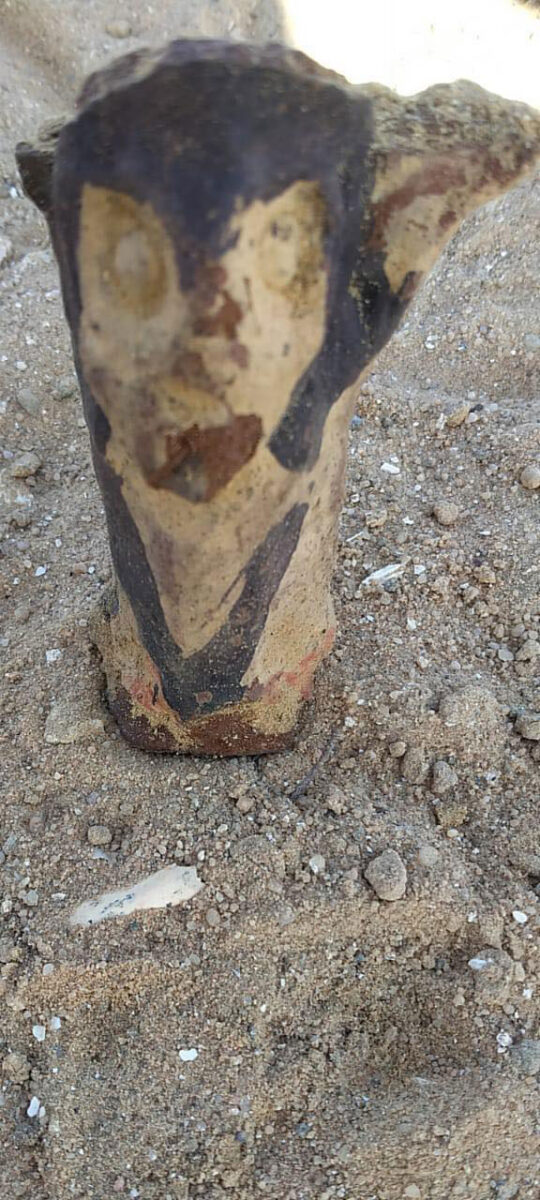 Ευρήματα από τη θέση Καλάγια. Πηγή εικόνας: Υπουργείο Τουρισμού και Αρχαιοτήτων της Αιγύπτου.