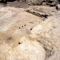 Ο πρωτομινωικός οικισμός. Φωτ.: Αρχείο Ανασκαφών Πετρά.