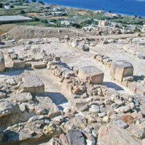 Οι βόρειες αποθήκες. Φωτ.: Αρχείο Ανασκαφών Πετρά.    